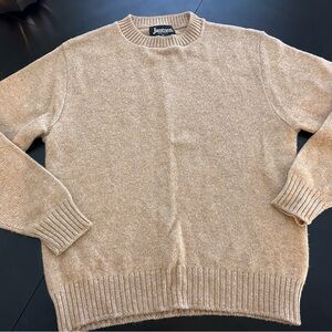 Jantzen Men's Crewneck Sweater in Light Beige